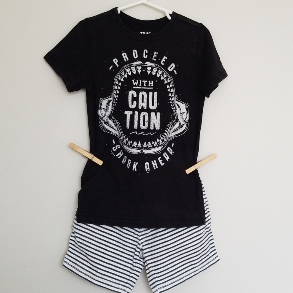 🦈True Craft Boy's Shorts Set